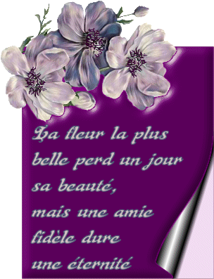 une amie